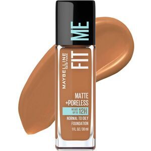 Maybelline Fit Me Matte + Poreless Liquid Oil-Free Foundation, 355 COCONUT